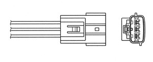 Lambdasonde, NISSAN ALMERA II, ALMERA Hatchback II, ALMERA TINO, PRIMERA, PRIMERA Hatchback, PRIMERA Traveller, 22690 9F601, 22690-9F601