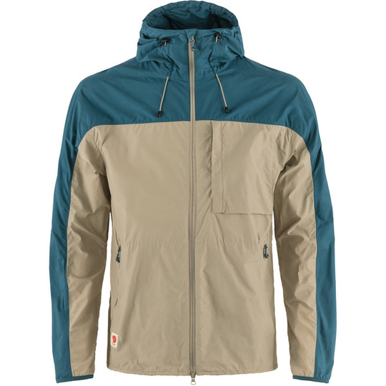 Fjällräven High Coast Wind Jacket M - Fossil-deep Sea - Miehet - L - Partioaitta