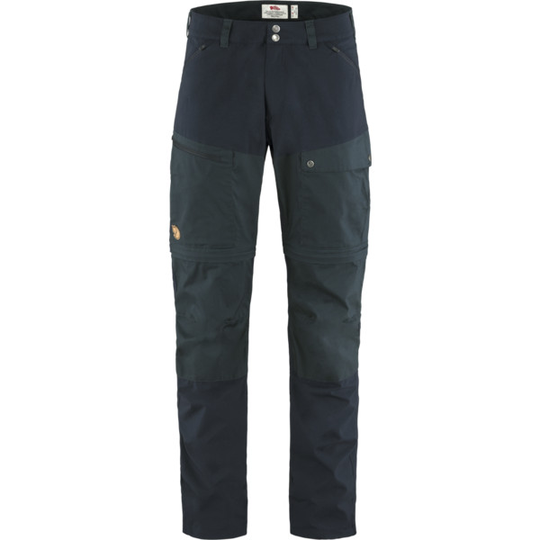 Fjällräven Abisko Midsummer Zip Off Trousers M - Dark Navy - Miehet - 48 - Partioaitta