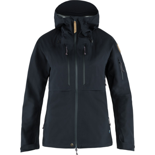 Fjällräven Keb Eco-shell Jacket W - Dark Navy - Naiset - M - Partioaitta