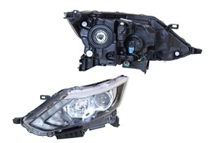 Frontlykt, Høyre, NISSAN QASHQAI SUV II, 260104EH0A, 260104EH1A, 260104EH2A