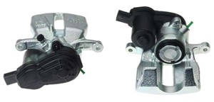 Bremsecaliper, Bakaksel, Foran akselen, Venstre, AUDI A8 D4, 4H0 615 403A, 4H0 615 403B