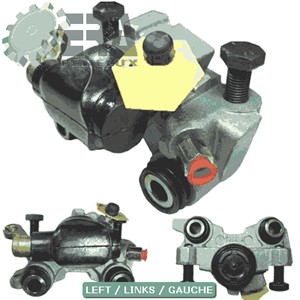Bremsecaliper, Venstre bakaksel, RENAULT, 7701 204 846