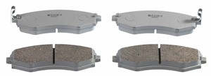 Bremseklosser sett, Framaksel, HYUNDAI,KIA,MITSUBISHI,SSANGYONG, 410600C890, 410603C490, 4106047R91, 4106048R91, 4106048R92, 4106079E91,