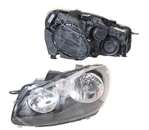 Frontlykt, Høyre, VW GOLF VI, GOLF Cabriolet VI, GOLF Variant VI, 5K1 941 006M, 5K1 941 006P, 5K1 941 006Q, 5K1941006S