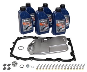 Delesett, oljeskift automatisk girkasse, AUDI Q7, PORSCHE CAYENNE, VW TOUAREG, 09D 321 371, 09D 325 429 kit2, 09D 325 429, 09D 325 435 k