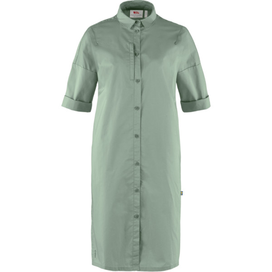 Fjällräven High Coast Shade Dress W - Misty Green - Naiset - L - Partioaitta