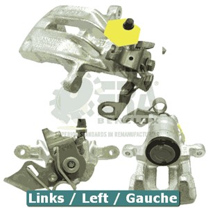Bremsecaliper, Høyre bakaksel, FORD,SEAT,VW, 1 001 959, 1H0 615 424A, 1H0 615 424B, 6K0 615 424B, 6N0 615 424, 7M0 615 424