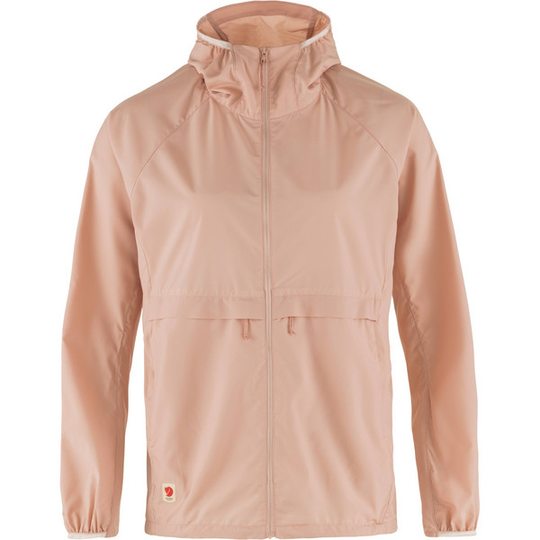 Fjällräven High Coast Wind Hoodie W - Chalk Rose - Naiset - M - Partioaitta