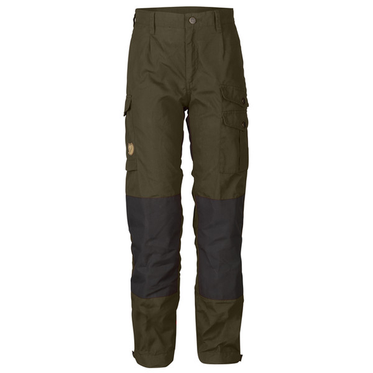 Fjällräven Kids Vidda Trousers - Dark Olive - Lapset - 134 - Partioaitta