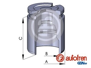 Stempel, bremseklave, Bakaksel, AUDI,CHRYSLER,DODGE,FIAT,JAGUAR,LANCIA,MERCEDES-BENZ,VW, 68029849AC, 68029889AD