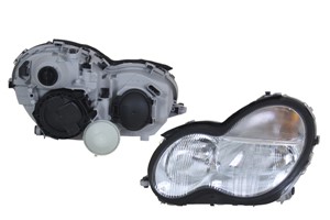 Frontlykt, Venstre, MERCEDES-BENZ C-KLASS [W203], C-KLASS T-Model [S203], 203 820 0161, A 203 820 0161