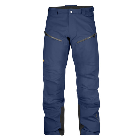 Fjällräven Bergtagen Eco-shell Trousers M - Mountain Blue - Miehet - 56 - Partioaitta