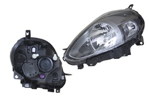 Frontlykt, Venstre, FIAT PUNTO, PUNTO EVO, 0000051937144, 000051855645, 51855645
