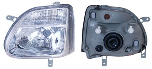 Frontlykt, Høyre, OPEL AGILA, SUZUKI WAGON R+ Halvkombi, 09212206, 3512075F30000, 47 06 109