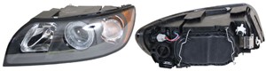 Frontlykt, Høyre, VOLVO S40 II, 00000000031335246, 30678204, 30744676, 31213378, 31335246