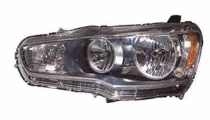 Frontlykt, Venstre, MITSUBISHI LANCER VIII, LANCER Sportback VIII, 8301A389, 8301B259