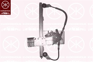 Vindusheis, Bakre venstre, LAND ROVER FREELANDER I, FREELANDER Soft Top I, CVH101211