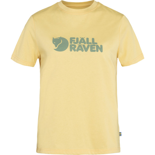 Fjällräven Fjällräven Logo Tee W - Mais Yellow - Naiset - XS - Partioaitta