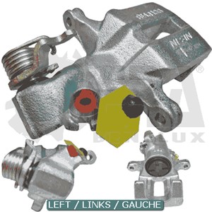 Bremsecaliper, Venstre bakaksel, HONDA CIVIC Coupé VII, CIVIC Hatchback VII, CIVIC Sedan VII, 43019-S5A-J02