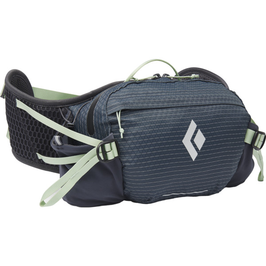 Black Diamond Pursuit Waist Pack 6 L - Carbon/foam Green - Unisex - OneSize - Partioaitta
