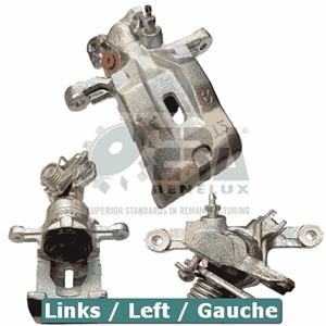Bremsecaliper, Høyre bakaksel, MAZDA RX-8, F1Z12698Z, FEZ52698Z