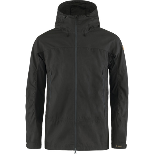 Fjällräven Abisko Lite Trekking Jacket M - Dark Grey-black - Miehet - M - Partioaitta