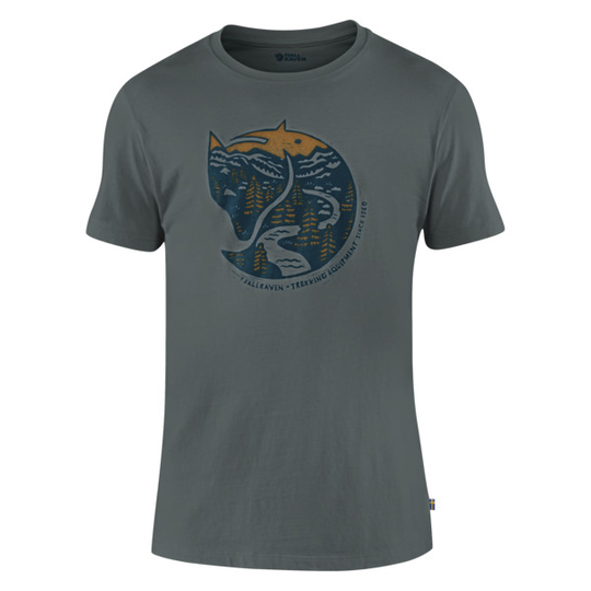 Fjällräven Arctic Fox T-shirt M - Dusk - Miehet - M - Partioaitta