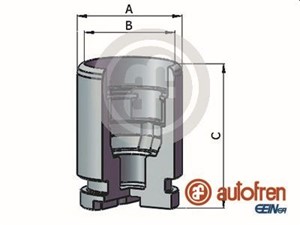 Stempel, bremseklave, Bakaksel, HONDA ACCORD Coupé VI, 43018-S84-A11, 43019-S84-A12