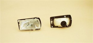 Frontlykt, Venstre, VW JETTA II, 165 941 017K, 166-941-017, 166941017B