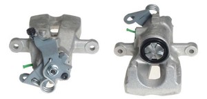 Bremsecaliper, Bakaksel, Foran akselen, Venstre, FIAT PANDA, 77364313, 77365170