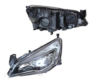Frontlykt, Høyre, OPEL ASTRA J, ASTRA J Sedan, ASTRA J Sports Tourer, 12 16 729, 13371600