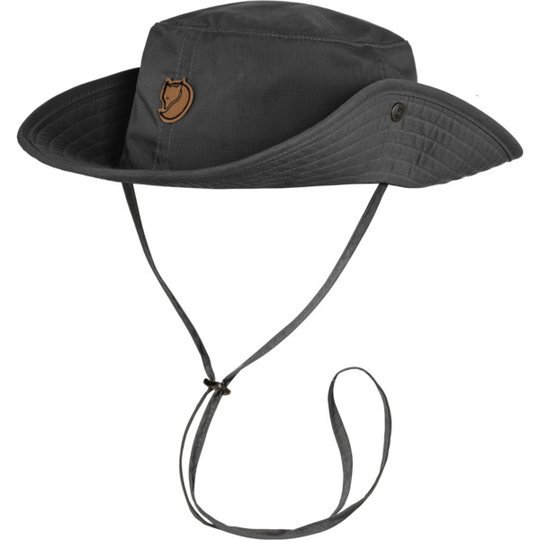 Fjällräven Abisko Summer Hat - Dark Grey - Unisex - S - Partioaitta