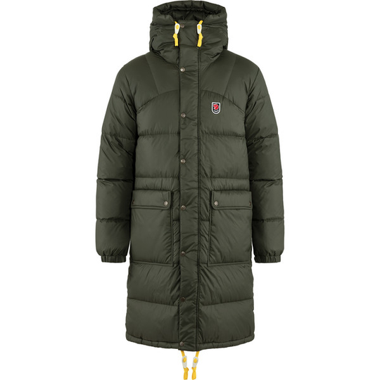 Fjällräven Expedition Long Down Parka M - Deep Forest - Miehet - S - Partioaitta