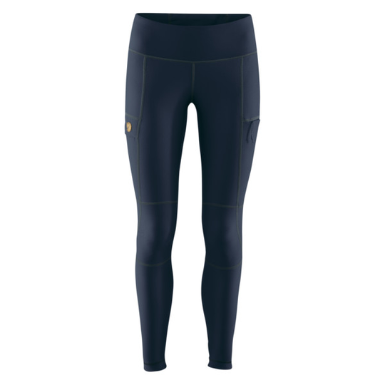 Fjällräven Abisko Trail Tights W - Navy-dark Navy - Naiset - L - Partioaitta