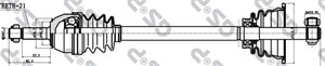 Drivaksel, Framaksel venstre, RENAULT CLIO I, CLIO Skåp/halvkombi I, 116503000300, 116503000304, 116503000310, 116973000304, 60729295, 6