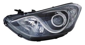 Frontlykt, Venstre, HYUNDAI i30, i30 Coupé, i30 Kombi, 92101A6020, 92101-A6020