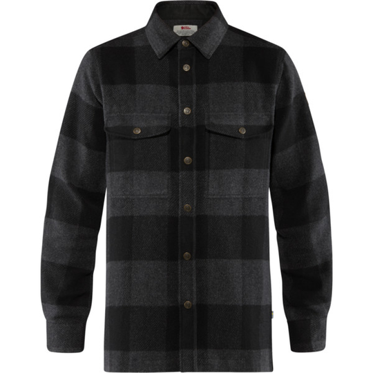 Fjällräven Canada Shirt M - Black - Miehet - L - Partioaitta