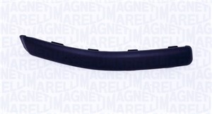 Pynte- / vernelist, støtfanger, Foran høyre, FIAT PANDA, PANDA Skåp/halvkombi, 735364611