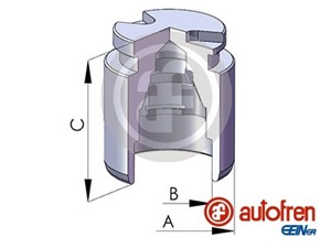 Stempel, bremseklave, Bakaksel, MAZDA 323 F VI, 323 S VI, 626 V, 626 Hatchback V, 626 Station Wagon V, PREMACY, RX-7 III