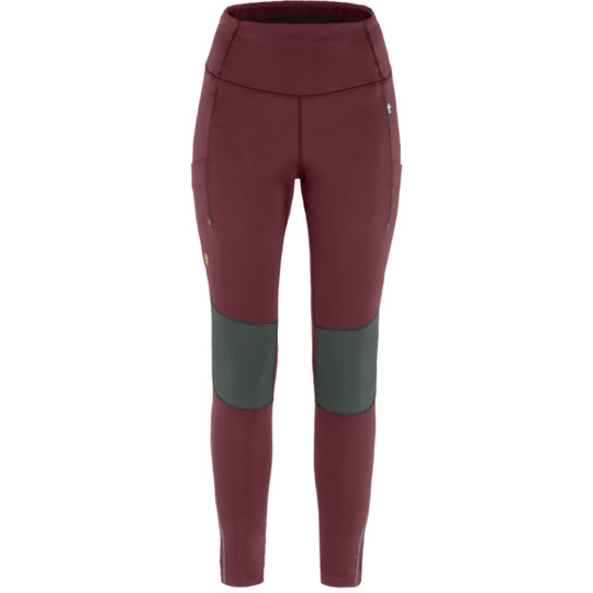 Fjällräven Abisko Värm Trekking Tights W - Port-iron Grey - Naiset - L - Partioaitta