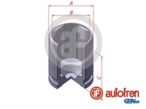 Stempel, bremseklave, Bakaksel, CITROËN,OPEL,PEUGEOT,PIAGGIO