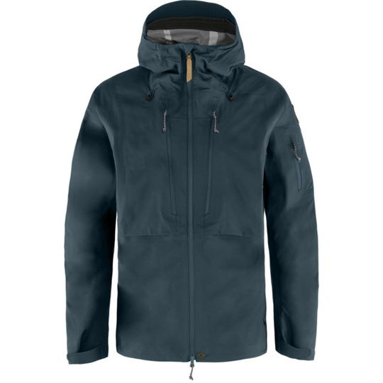 Fjällräven Keb Eco-shell Jacket M - Dark Navy - Miehet - M - Partioaitta