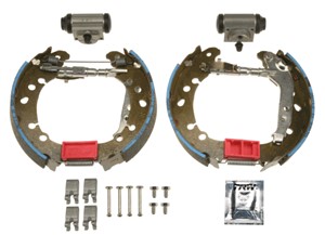 Bremsesko sett, Bakaksel, TOYOTA YARIS, 04907-0D010