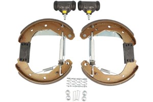Bremsesko sett, Bakaksel, OPEL KADETT E, KADETT E Combo, KADETT E Halvkombi, KADETT E Skåp / kombi, 1605674, 1605758, 1605781, 90271938,