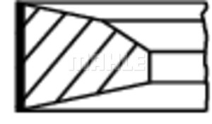 Stempelringsett, MERCEDES-BENZ, 6420300124, 6420300324, A6420300124, A6420300324