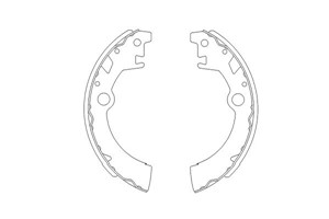 Bremsesko sett, Bakaksel, SUZUKI WAGON R Halvkombi, WAGON R+ Halvkombi, 1A002638Z, 1A0526310A, 5320070820, 5320070821, 5320070822, 53200