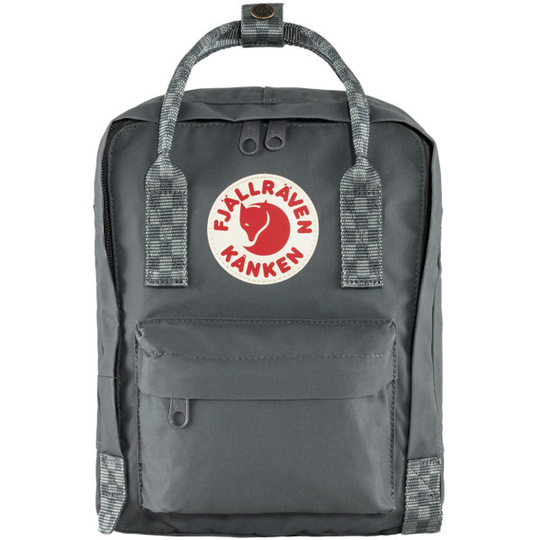 Fjällräven Kånken Mini - Super Grey-chess Pattern - Unisex - OneSize - Partioaitta