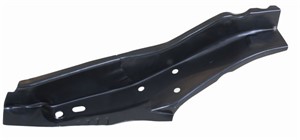 Lengdedrager, Bakre venstre, Foran akselen, VW GOLF III, GOLF Cabriolet III