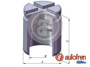 Stempel, bremseklave, Bakaksel, HONDA ACCORD VIII